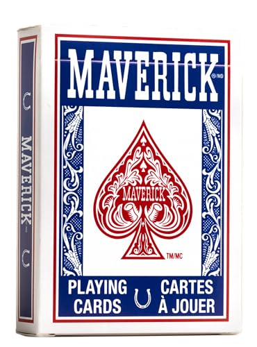 Maverick Playing Cards, Standard Index, (Pack of 12)