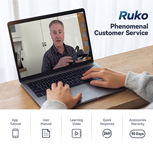 Ruko F11PRO Drones with Camera for Adults 4K UHD Camera 60 Mins Flight Time with GPS Auto Return Home Brushless Motor, Black (with Carrying Case)