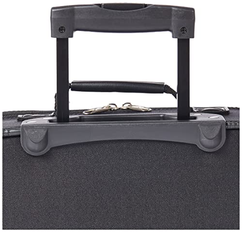 American Tourister Fieldbrook II Softside Upright Luggage, Black, 2-Piece Set (tote/21)
