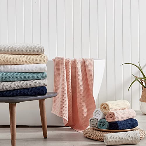 Tommy Bahama - Bath Towels Set, Highly Absorbent Cotton Bathroom Decor, Low Linting & Fade Resistant (Nothern Pacific Sun Yellow, 6 Piece)