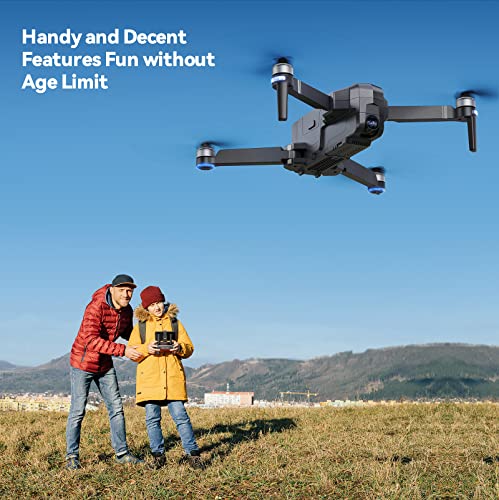 Ruko F11PRO Drones with Camera for Adults 4K UHD Camera 60 Mins Flight Time with GPS Auto Return Home Brushless Motor, Black (with Carrying Case)
