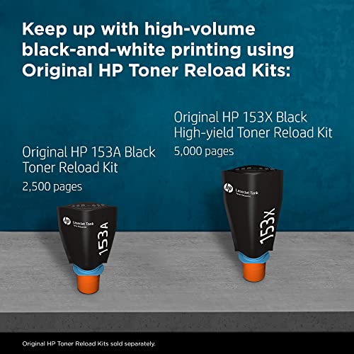 HP LaserJet-Tank MFP 2604sdw Wireless Black & White Printer Prefilled With Up to 2 Years of Original HP-Toner (381V1A)