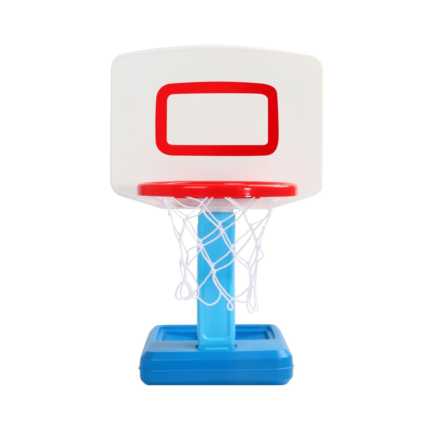 Fajiabao Toddler Basketball Hoop Indoor Adjustable Height Poolside Basketball Hoop Outdoor with Base Mini Basketball Hoop with 3 Balls Swimming Pool Toys Basketball Games for Kids Birthday Gift