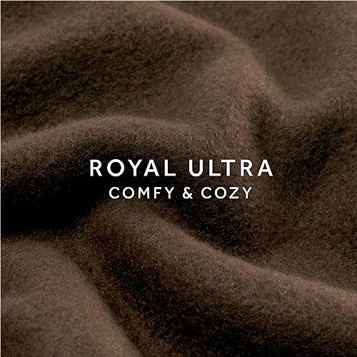 Sunbeam Royal Ultra Walnut Heated Personal Throw / Blanket, Cozy-Warm, Adjustable Heat Settings