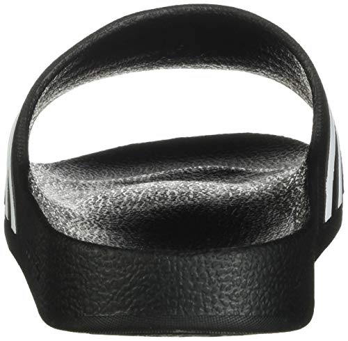 adidas Adilette Aqua Slides Black/White/Black Men's 9, Women's 10 Medium
