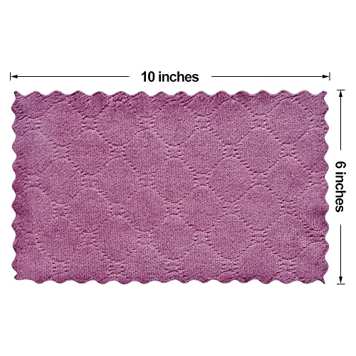 Small Kitchen Towels 6 x 10 inch, Super Absorbent Multipurpose Dish Cloths, for Furniture Rags, Tableware Quick-Drying ,Reusable Cleaning Cloths, (11PCS)