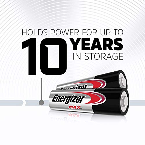 Energizer AA Batteries Double A Max Alkaline Battery, 24 Count