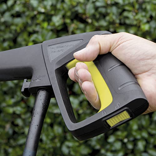 Sun Joe SPX205E-MAX Electric Pressure Washer, Adjustable Spray Wand, Rim Brush, Black