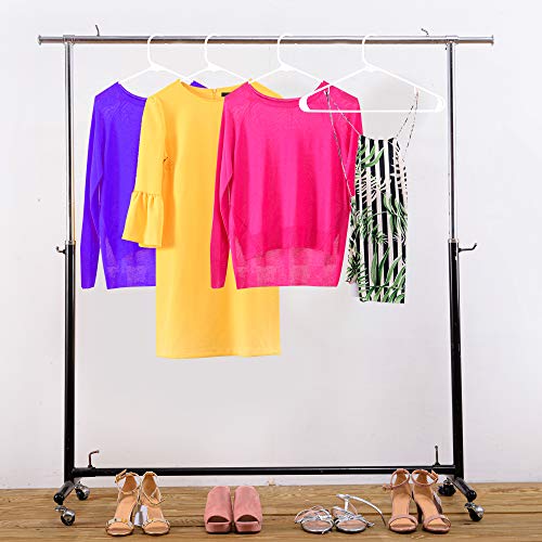 Utopia Home Plastic Hangers 30 Pack - Clothes Hanger with Hooks - Durable & Space Saving - Heavy Duty White Hangers for Coats, Skirts, Pants, Dress, Etc.