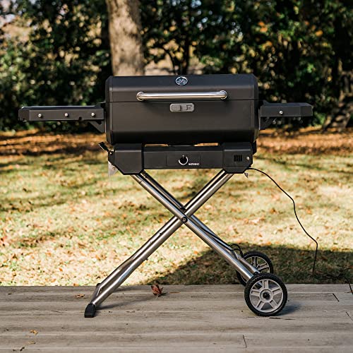 Masterbuilt MB20040722 Portable Charcoal Grill with Cart, Black