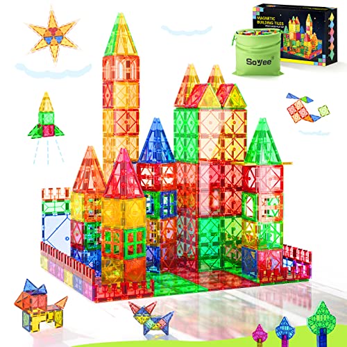 Magnet Toys for 3 Year Old Boys and Girls Magnetic Tiles Building Blocks