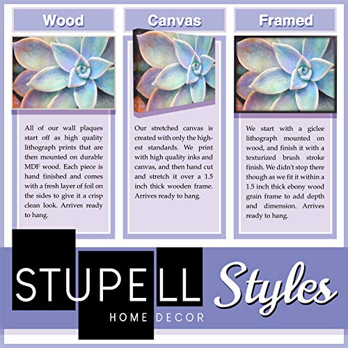 Stupell Industries Family Loud Crazy Love, Design by Lettered and Lined Wall Art, 13 x 19, Blue