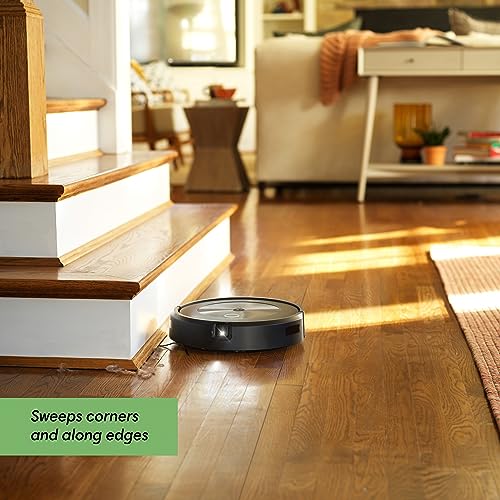 iRobot Roomba j7+ (7550) Self-Emptying Robot Vacuum – Avoids Common Obstacles Like Socks, Shoes, and Pet Waste, Empties Itself for 60 Days, Smart Mapping, Works with Alexa