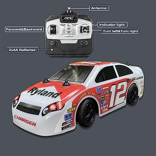 Boersma Remote Control Car, Fast RC Drift Car for Boys - 1/28 Scale 2WD High Speed Off Road Mini RC Car, Hobby Racing Vehicle Toys Gifts for Kids Age 3 4 5 6+