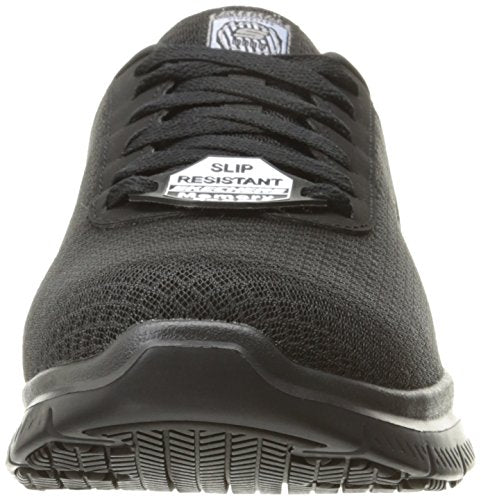 Skechers Men's Flex Advantage Bendon Work Shoe, Black, 10.5