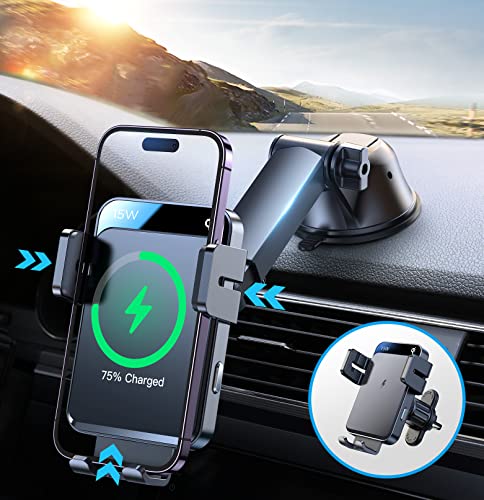JOYROOM Wireless Car Charger, 15W fast charging