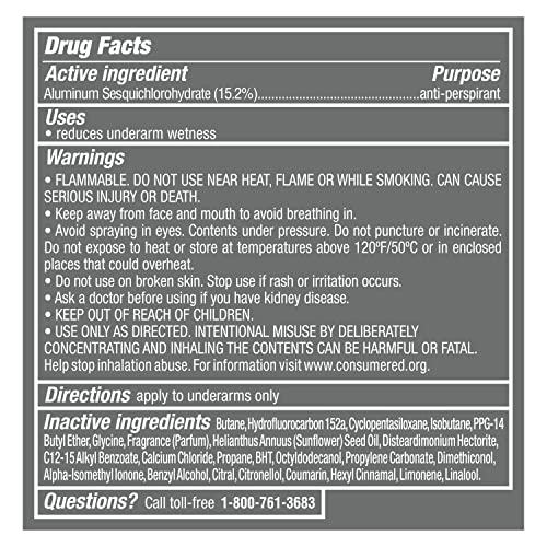 Dove Men+Care Antiperspirant Deodorant Dry Spray Clean Comfort 3 Count For Men 48-hour Sweat and Odor Protection with Triple Defense Technology 3.8 oz