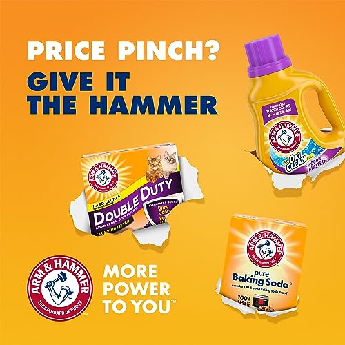 Add 2 To Your Cart! Arm & Hammer Plus OxiClean With Odor Blasters Laundry Detergent 5-IN-1 Power Paks, 42CT (Packaging may vary)