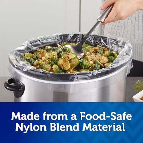 Reynolds Kitchens Slow Cooker Liners, Regular (Fits 3-8 Quarts), 6 Count (Pack of 2), 12 Total