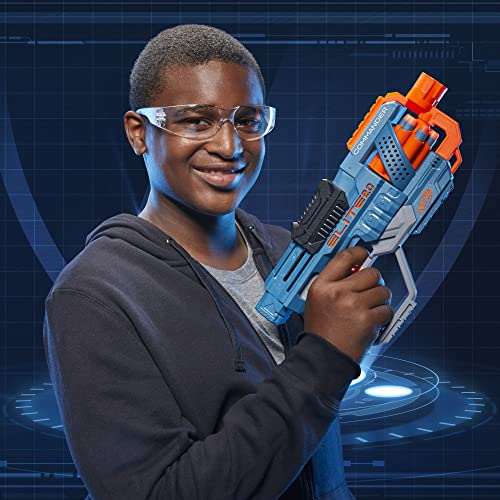 Nerf Elite 2.0 Commander RD-6 Dart Blaster, 12 Darts, 6-Dart Rotating Drum, Outdoor Toys, Great Holiday for Kids, Ages 8 and Up