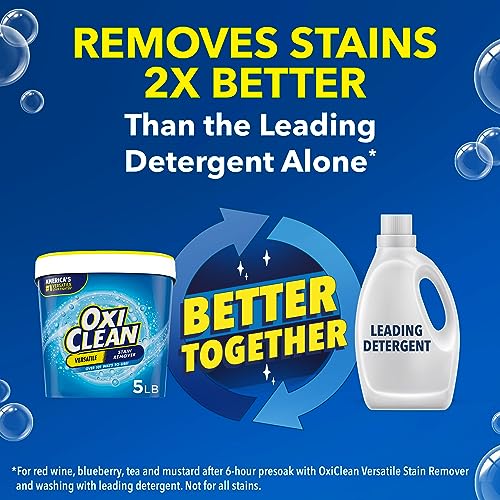 Add 3 To Your Cart! OxiClean Versatile Stain Remover Powder, 3 lb 3 Ct