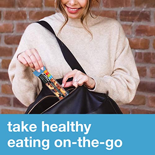 KIND Bars, Blueberry Vanilla Cashew, Healthy Snacks, Gluten Free, 5g Protein, 12 Count