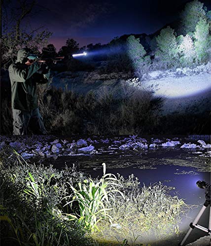 Tactical Portable LED Flashlight with 5 Modes