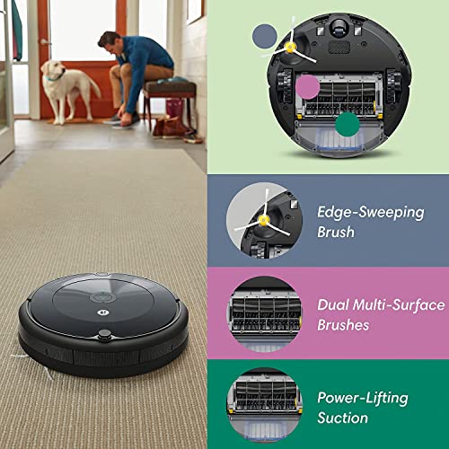 iRobot Roomba 676 Robot Vacuum - Wi-Fi Connected, Personalized Cleaning Recommendations, Works with Alexa, Good for Pet Hair, Carpets, Hard Floors, Self-Charging