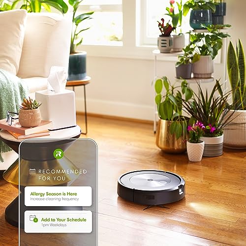 iRobot Roomba j7+ (7550) Self-Emptying Robot Vacuum – Avoids Common Obstacles Like Socks, Shoes, and Pet Waste, Empties Itself for 60 Days, Smart Mapping, Works with Alexa