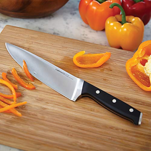 Calphalon Classic Kitchen Knife Set with Self-Sharpening Block, 12-Piece High Carbon Knives