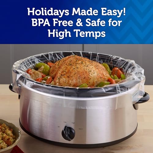 Reynolds Kitchens Slow Cooker Liners, Regular (Fits 3-8 Quarts), 6 Count (Pack of 2), 12 Total