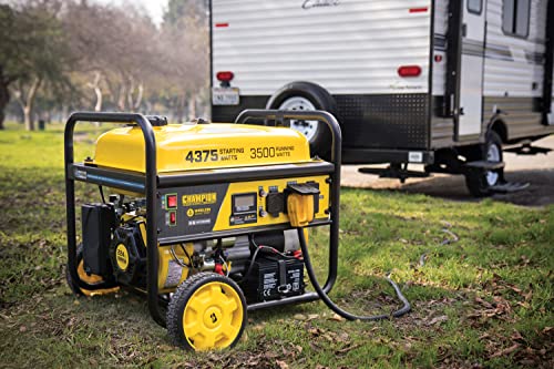 Champion Power Equipment 201181 4375/3500-Watt Remote Start Portable Generator, CO Shield