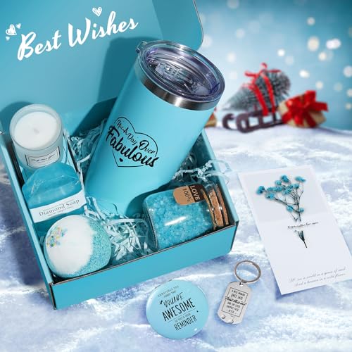Birthday Gifts for Women - Relaxing Spa Gift Basket Set, Christmas Gifts for Women Who Have Everything, Womens Gifts for Christmas, Stocking Stuffers for Women Adults, Gifts for Mom Her Grandma