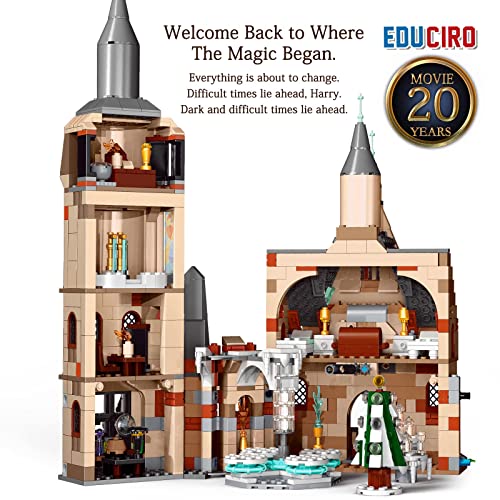 Under the Baubles EDUCIRO Castle Building Kit 871pcs, Cool Collectible Toy for Boy and Girls Age 8-14