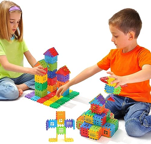 Interlocking Building Blocks Toys for Kids - Toddlers Building Blocks Educational Toys Set 70 PCS