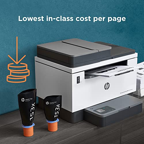 HP LaserJet-Tank MFP 2604sdw Wireless Black & White Printer Prefilled With Up to 2 Years of Original HP-Toner (381V1A)