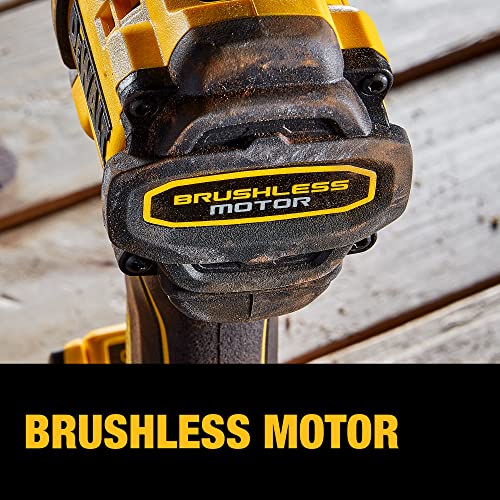 DEWALT 20V MAX* XR® Brushless Cordless 1/2 in. Drill/Driver Kit (DCD800D2), Yellow