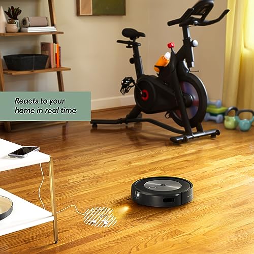 iRobot Roomba j7+ (7550) Self-Emptying Robot Vacuum – Avoids Common Obstacles Like Socks, Shoes, and Pet Waste, Empties Itself for 60 Days, Smart Mapping, Works with Alexa