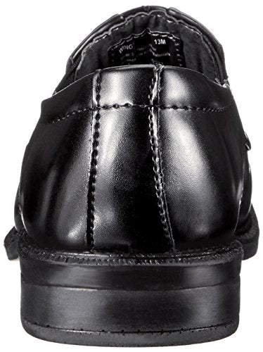 Deer Stags boys Wings Slip-on Loafer, Black, 10 M US Big Kid