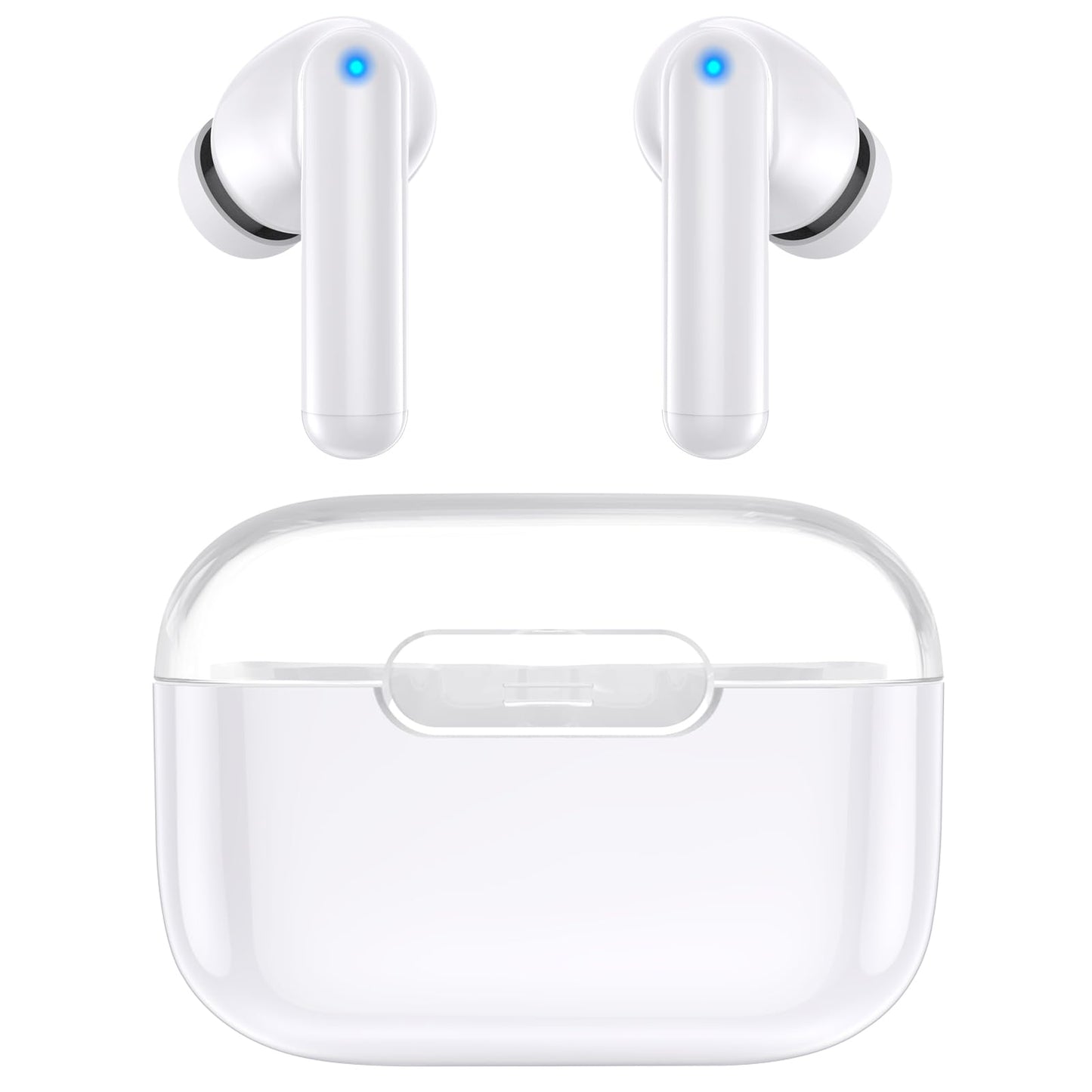 kurdene Bluetooth 5.3 Wireless Earbuds, P3+ Deep Bass Hi-fi Stereo Headset with Microphone in-Ear Call Noise Canceling Bluetooth Headphones, Immersive Premium Sound Ear Buds for iPhone, Android