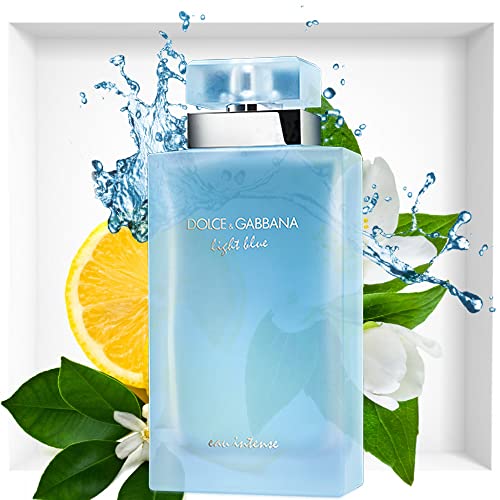 Dolce & Gabbana Light Blue Eau Intense for Women Eau de Parfum Spray, 3.4 Ounce
