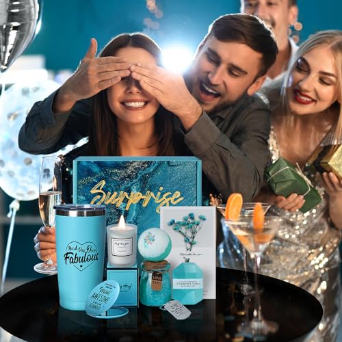 Birthday Gifts for Women - Relaxing Spa Gift Basket Set, Christmas Gifts for Women Who Have Everything, Womens Gifts for Christmas, Stocking Stuffers for Women Adults, Gifts for Mom Her Grandma