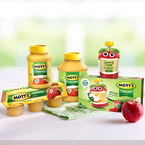 Mott's Applesauce, 24 oz jar (Pack of 12)