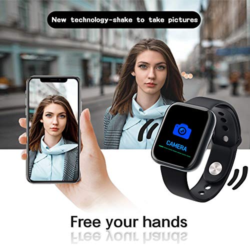 Smart Watch, Fitness Tracker with Heart Rate Monitor, Activity Tracker with 1.3 Inch Touch Screen,Waterproof,Sleep Monitor,Activity Tracker Pedomet B