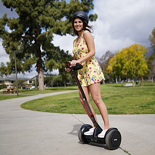 Segway Ninebot S-Max Smart Self-Balancing Electric Scooter, Dual 432W Motor, Max 23.6 Miles Range & 12.4MPH, Hoverboard with LED Light, Compatible with Gokart kit