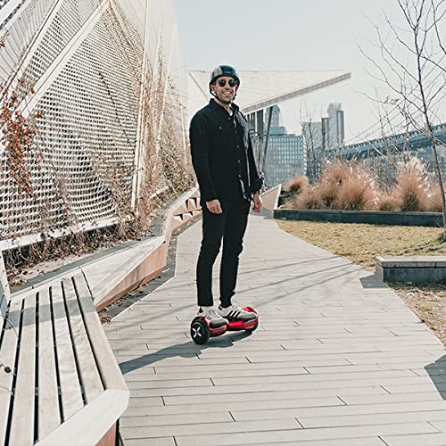 Hover-1 Dream Hoverboard Electric Scooter Light Up LED Wheels, Blue Dream , 25 x 9 x 9