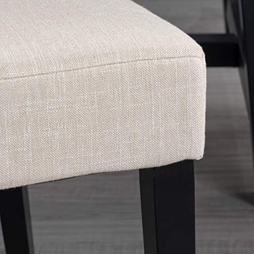Christopher Knight Home Venetian Dining Chairs, 2-Pcs Set, Light Beige