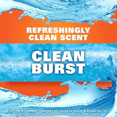 ADD 3 TO YOUR CART! Hefty Ultra Strong Tall Kitchen Trash Bags, Clean Burst Scent, 13 Gallon, 240 Count