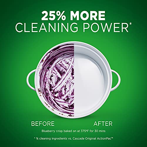 Cascade Complete Dishwasher Pods, Dishwasher tabs, Dish Washing Pods for Dishwasher, Dishwasher tablets, Fresh Scent ActionPacs, 78 Count