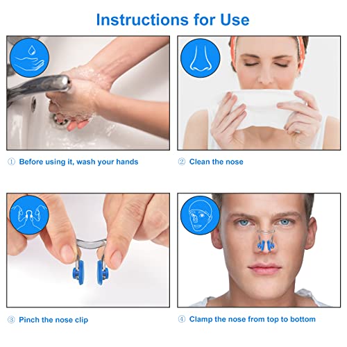 Swimming Nose Clip,Hurdilen Swim Nose Clip with Waterproof Silica Gel for Kids (Age 7+) and Adults,14 Packs,Multi-Color